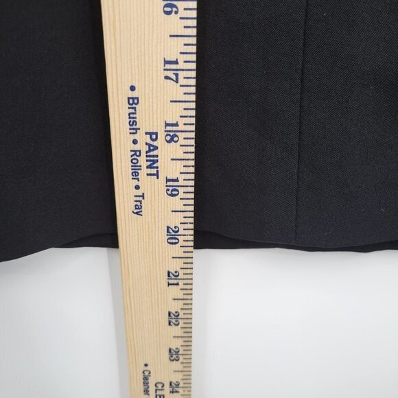 Terzoatto Women Black High Waist Straight Pencil Mini Side Slit Skirt Size XL - Picture 5 of 10